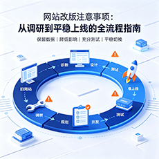 澄迈建站-网站改版注意事项：从调研到平稳上线的全流程指南