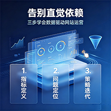 澄迈建站-告别直觉依赖：三步学会数据驱动网站运营